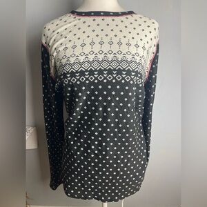 ClimateRight by Cuddl Duds Long Sleeve Top Size Large